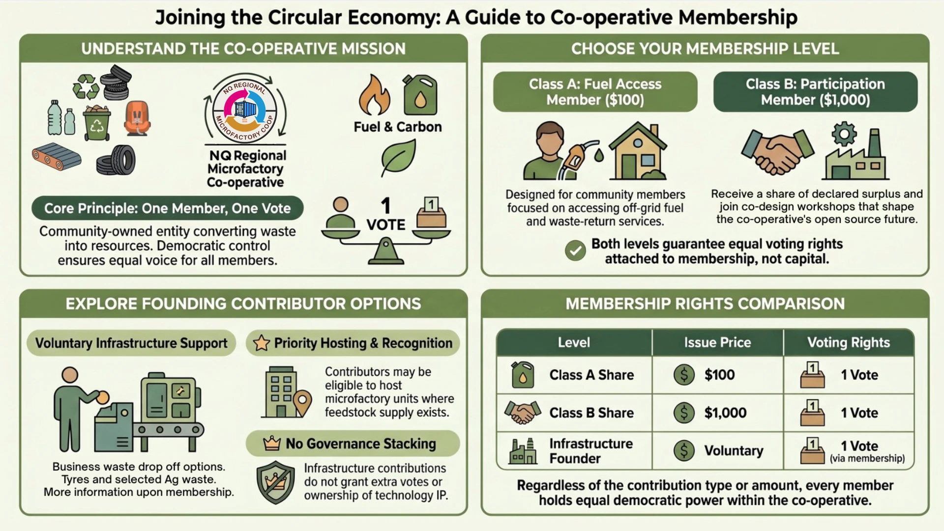 NQ Regional Microfactory Co-Operative Explained
